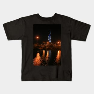 Camber Dock at Night Kids T-Shirt